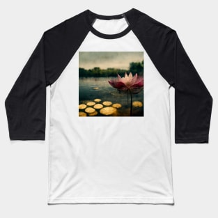 Waterlilies on the pond II Baseball T-Shirt